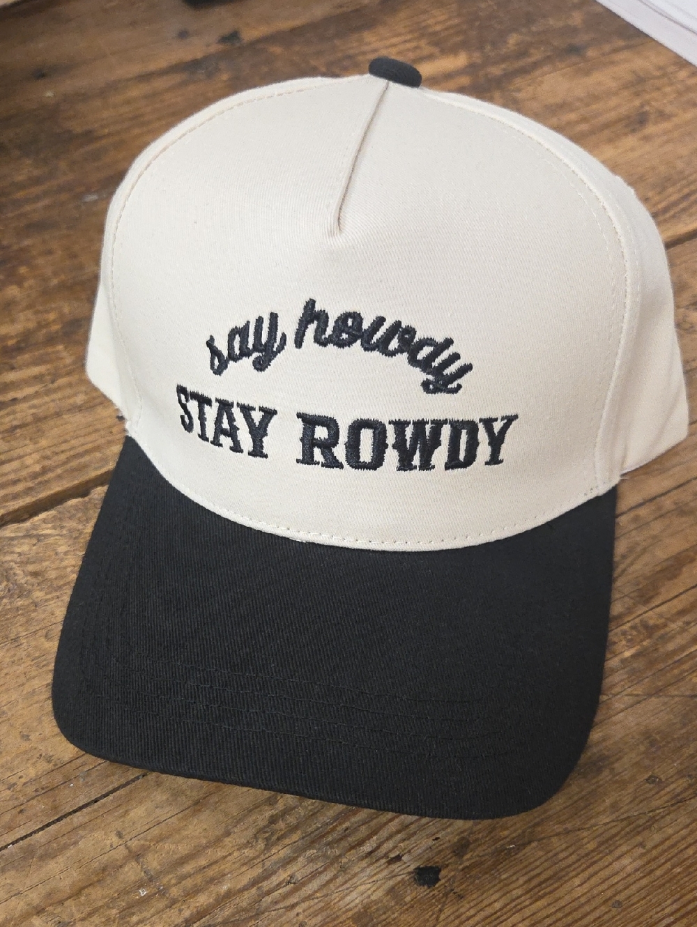 Say HOWDY Stay ROWDY Baseball Cap HAT